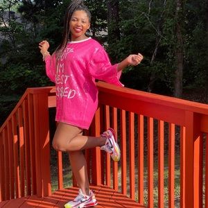 Late, but best dressed sequin!